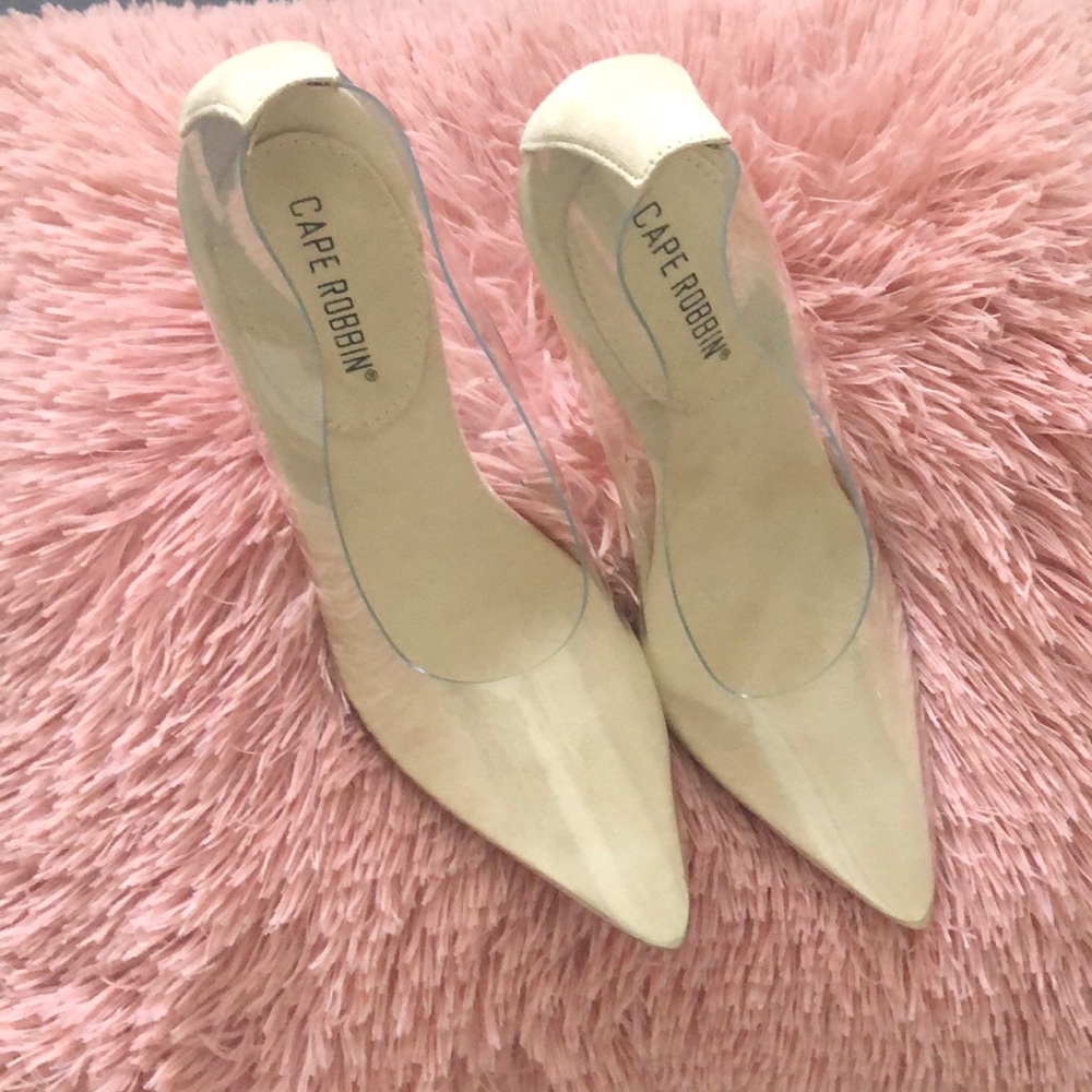 New Stylish GLASS DOLL Heels